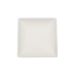 S / C Bisque - Square Ring Holder Dish (Cs 12)